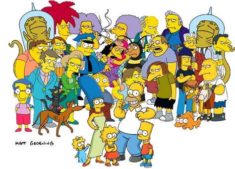 Simpsons Characters Wallpapers - Wallpaper Cave