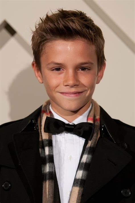 Romeo Beckham and His Famous Parents Celebrate the Young Celeb's ...