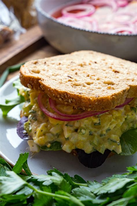 Egg Salad Sandwich - Closet Cooking