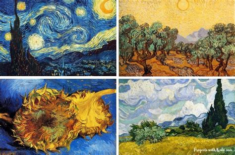 Paint a Stunning Van Gogh Masterpiece Using Forks - Projects with Kids