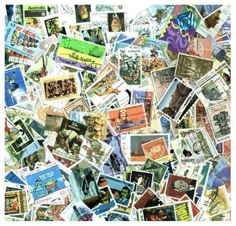 Australia Collection - 1000 Different Stamps