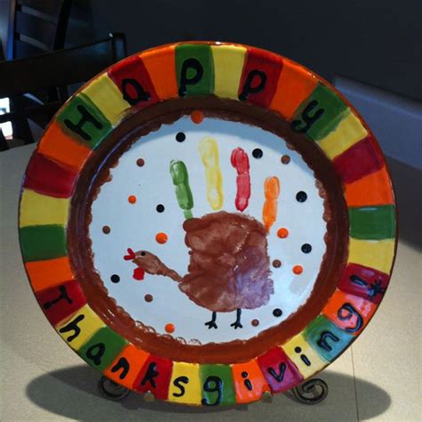 Thanksgiving plate :) | Thanksgiving crafts, Happy turkey day ...