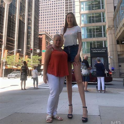 One of the World's Tallest Women Has Legs That Are 53 Inches Long