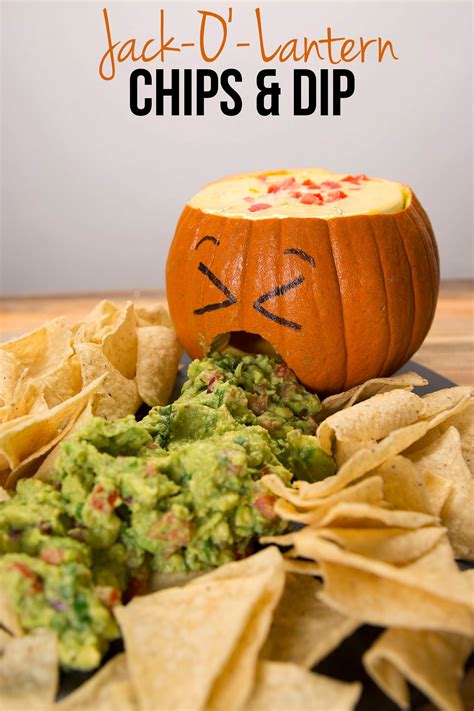 Jack O' Lantern Chips And Dip Recipe by Tasty | Recipe | Easy halloween ...