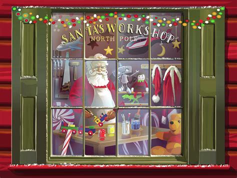 5D Diamond Painting Santa's Workshop North Pole Kit ...