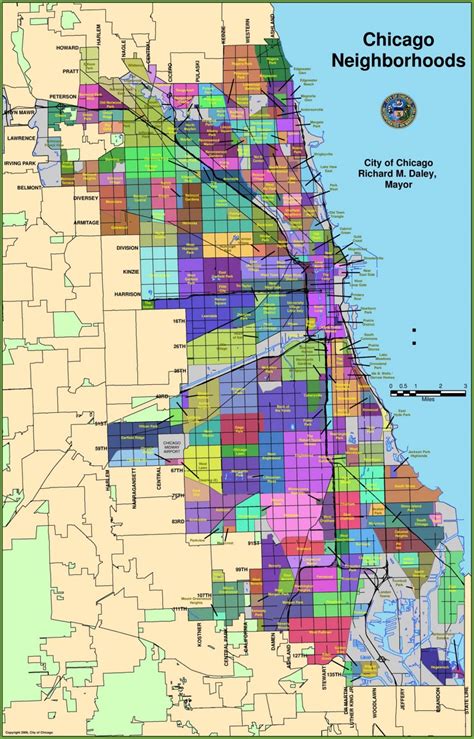 Map of Chicago neighborhoods