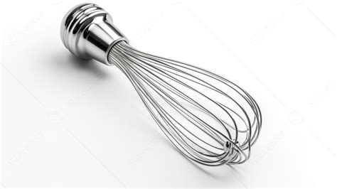 Wire Whisk Model Rendered In 3d On A White Isolated Powerpoint ...