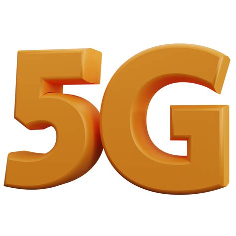 3d rendering 5g network icon isolated 12007901 PNG