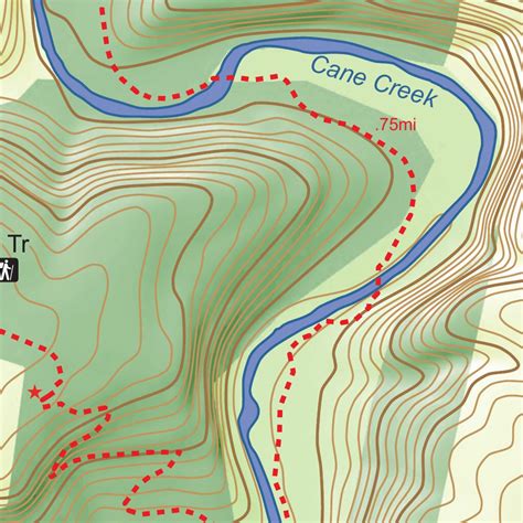 Burgess Falls State Park map by Tennessee State Parks - Avenza Maps