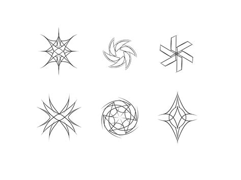 Element symbols by angwenyimark on Dribbble