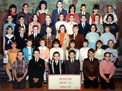 Brookline Elementary - 5th grade 1967