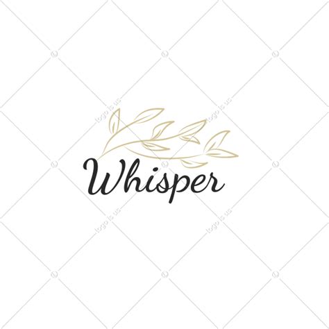 Whisper Logo - Logo Is Us