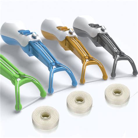 Easy Flosser - A Reusable dental flosser holder - A New Way to Floss ...