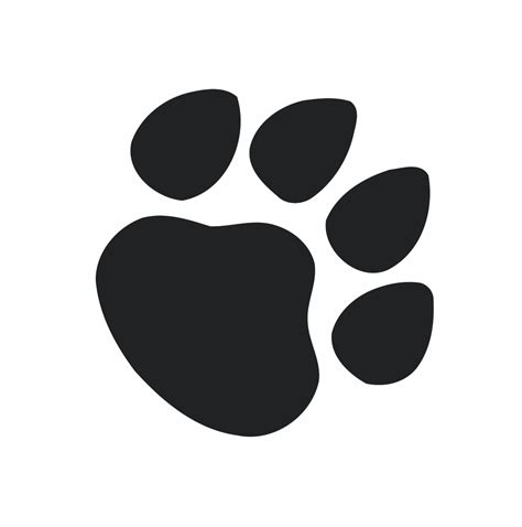 Cat Paw Vector - ClipArt Best