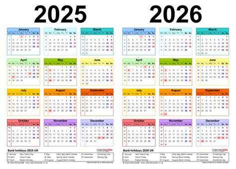 Free Printable 2025 And 2026 School Calendar Template - Calendar 2024-2025