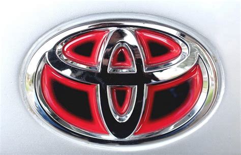 Aftermarket Red Toyota Heat Emblem - Member's Gallery - Toyota Owners ...