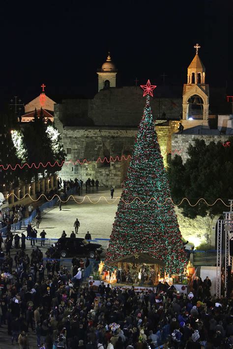 VIEW OF MANGER SQUARE IN BETHLEHEM ON CHRISTMAS EVE | The Catholic Sun