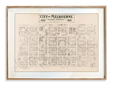 Melbourne CBD - Print Modern