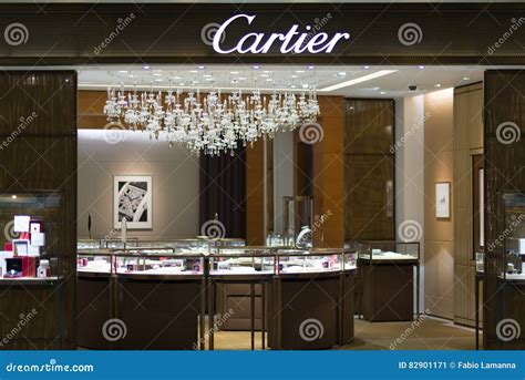 Cartier Store at Suvarnabhumi International Airport, Bangkok, Thailand ...