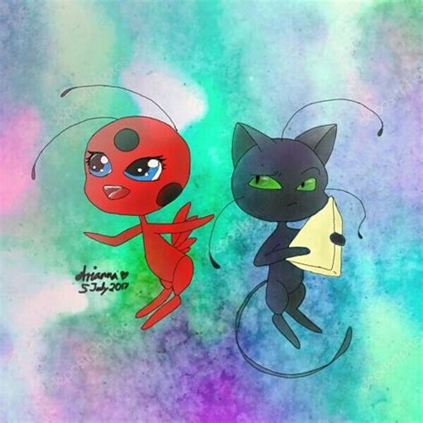 Tikki & Plagg - Fanart | Miraculous Amino