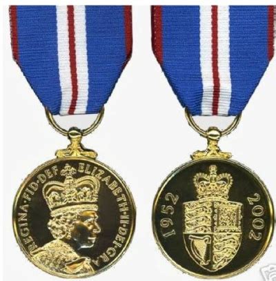 QUEEN ELIZABETH II GOLDEN JUBILEE MEDAL - Quarterdeck Medals & Militaria