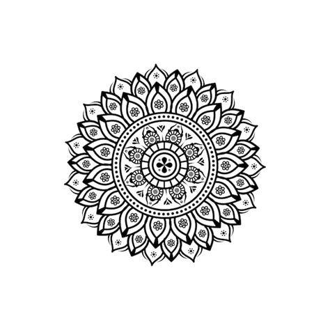 Premium Vector | Detailed circular Floral Mandala design