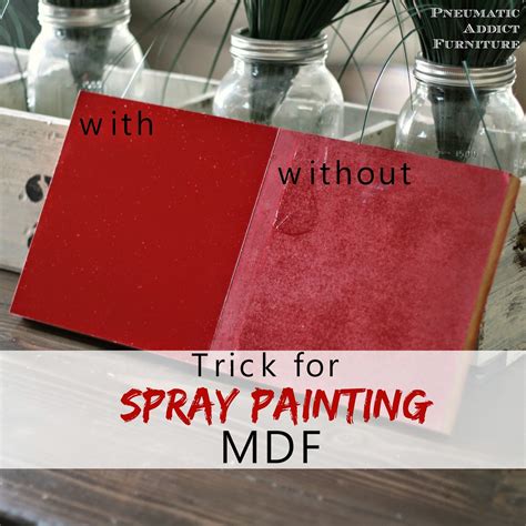 Trick For Spray Painting MDF | Pneumatic Addict