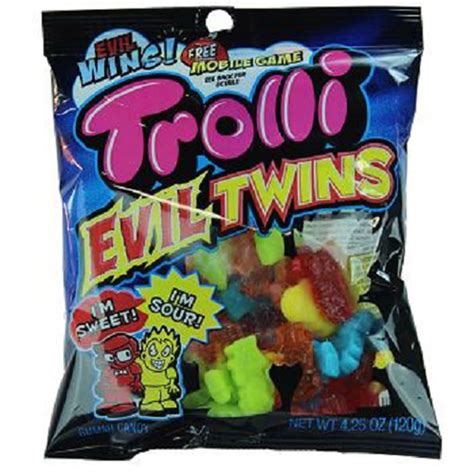 Buy Product Of Trolli, Peg Bag Evil Twins, Count 12 4.25 oz - Sugar ...