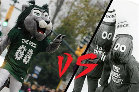 The Rocket : Rocky the Lion embodies SRU’s pride tradition