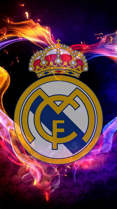 46+ Real Madrid Logo Wallpaper Black Pics - Home Designs