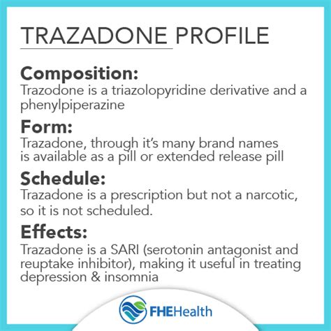 Trazadone Drug Profile: Uses, Effects, Abuse, & Treatment