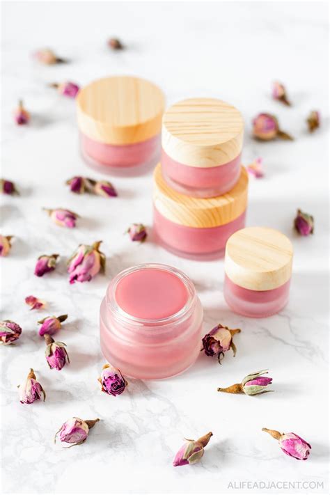 DIY Rose Lip Balm - A Life Adjacent