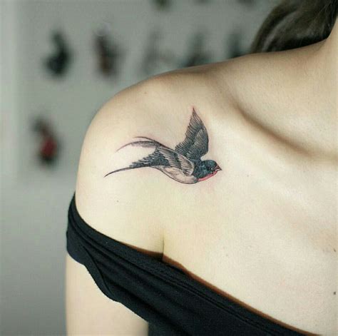 Pin by Loki Dandelion on Tattoo | Bird shoulder tattoos, Bird tattoos ...