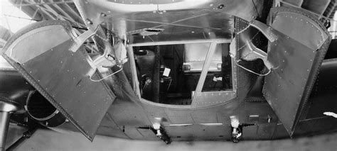 Douglas TBD Devastator bomb bay detail. During normal flight pilot ...