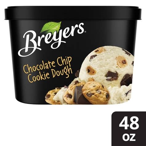 Breyers Chocolate Chip Cookie Dough Frozen Dairy Dessert - 48oz : Target