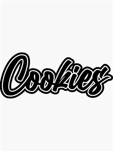 "COOKIES marijuana strain tshirt" Sticker for Sale by Ink791 | Redbubble