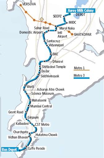 MMRCL Awards Contracts for Mumbai Metro's Line 3 - The Metro Rail Guy