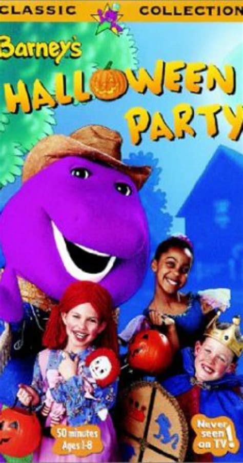 Barney Halloween Party Dvd Cover