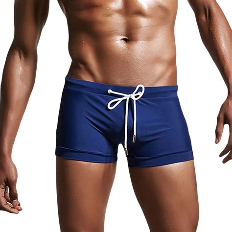 Swimming Trunks Mens Swimwear 2018 Mens Breathable Swim Trunks Pants ...