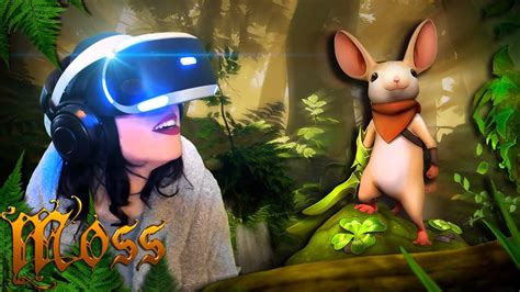 MOSS VR Walkthrough Part 1 - LET'S DO THIS tiny SHIIIEEETTT - YouTube