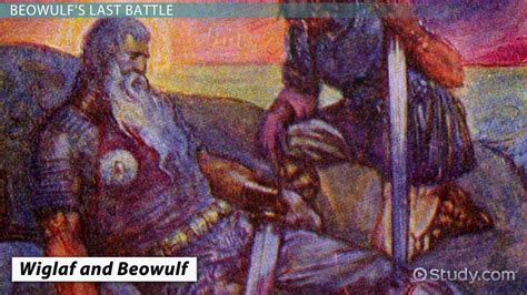 Describe the Battle Between Beowulf and the Dragon