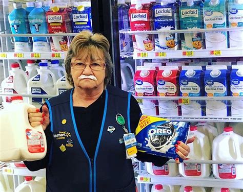 This Lady Working At Walmart Posts Funny Pictures Of Herself Posing ...