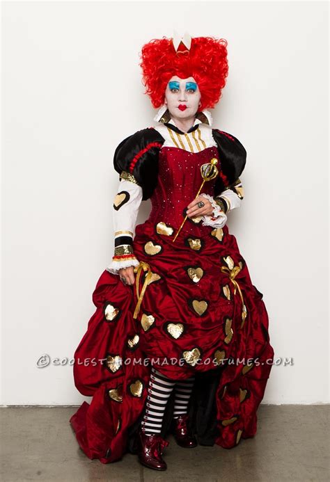 Amazing Handmade Red Queen Costume