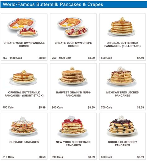 IHOP Menu With Prices (Updated: October 2023)