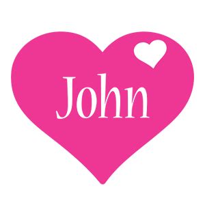 John Logo | Name Logo Generator - I Love, Love Heart, Boots, Friday ...