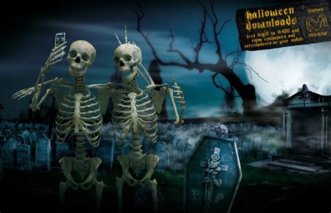 🔥 [50+] Halloween Skeleton Wallpapers | WallpaperSafari