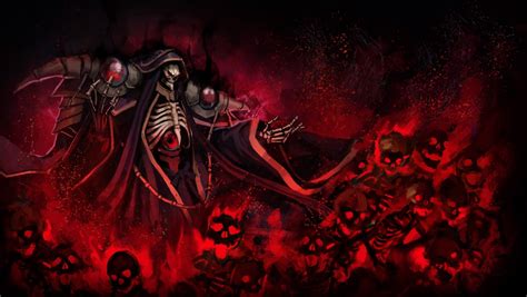 Overlord's Ainz Ooal Gown in HD Wallpaper by TunaMaYo