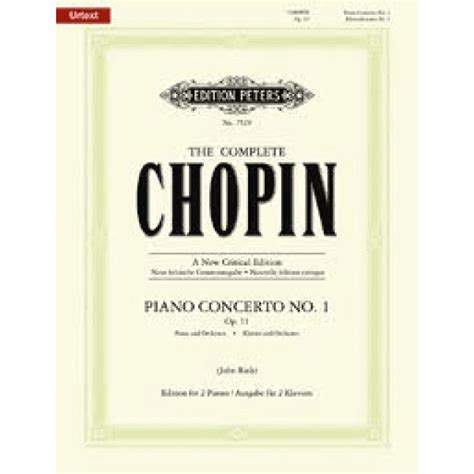 The Complete Chopin Piano Concerto No. 1, Op. 11 - Piano and Orchestra ...