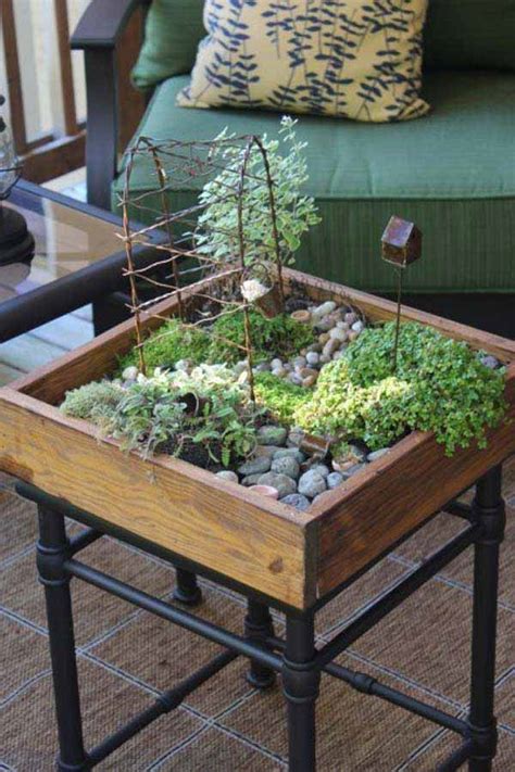 26 Mini Indoor Garden Ideas to Green Your Home - Amazing DIY, Interior ...