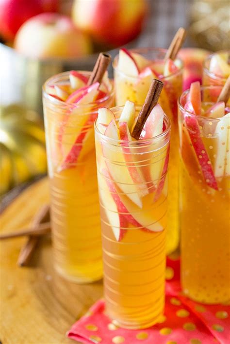 Sparkling Apple Cider Sangria Recipe - Easy & Delish